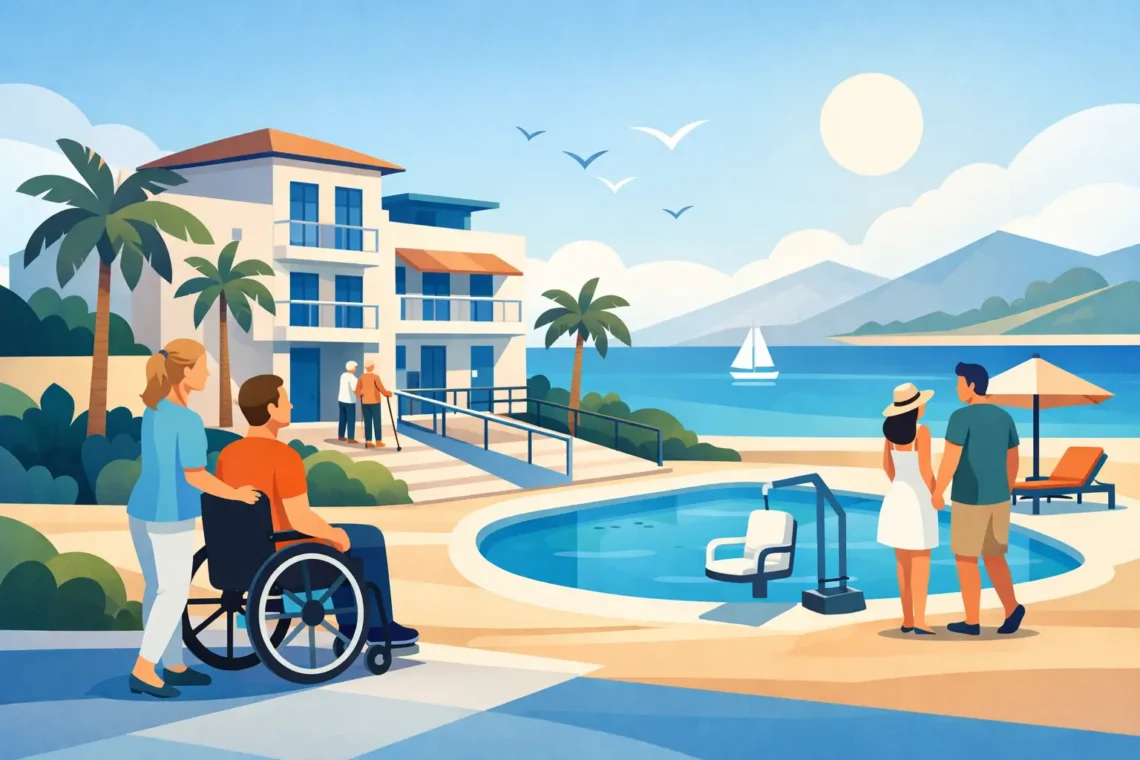 Handicapvenligt hotel Benalmádena med tryghed