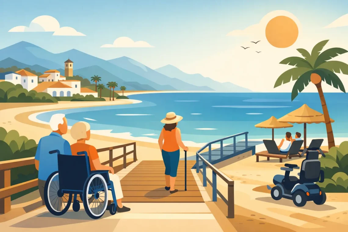 Bedste rejsemål for gangbesværede på Costa del Sol