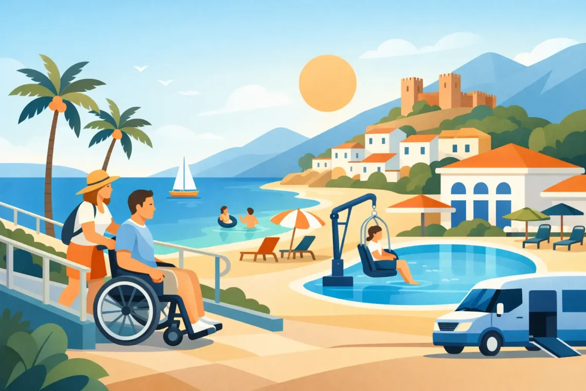 Handicapferie i Spanien med tryghed hele vejen