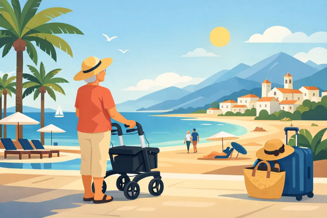 Rollator på ferien: Rejs trygt til Costa del Sol
