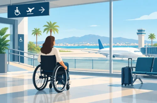 Guide til en tilgængelig Malaga Lufthavn